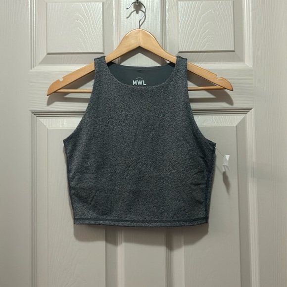 NWT MADEWELL MWL Form Racerback Crop Top - Picture 2 of 9